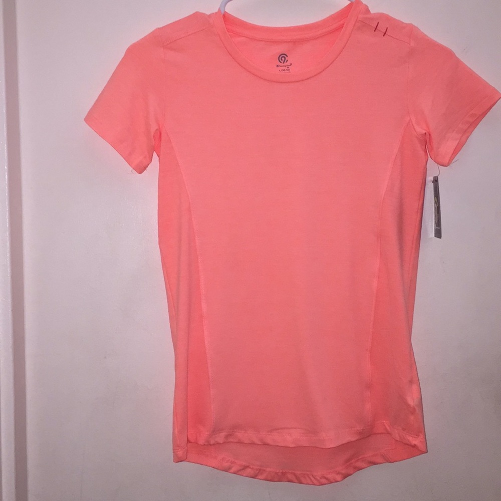 Coral Champion dry fit T-shirt